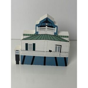 The Cats Meow Village Hooper Strait Lighthouse St Michaels MD 1991 CSTM 607 Wood